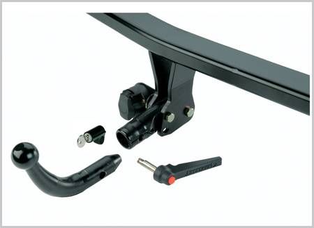 Pose d'un crochet d’attelage